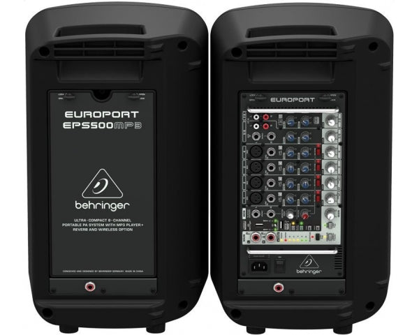 Behringer EPS500MP3 impianto audio compatto 8 canali