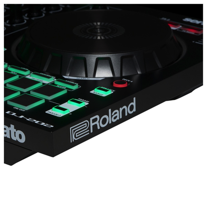 Roland DJ202 Controller 2 Canali 4 Deck per Serato DJ